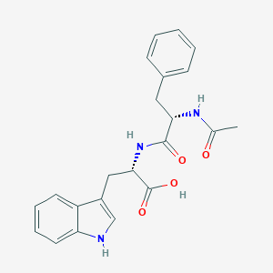 molecular formula C22H23N3O4 B102470 Ac-苯丙氨酸-色氨酸-OH CAS No. 19240-41-6
