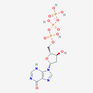molecular formula C10H15N4O13P3 B102482 2'-Deoxyinosine triphosphate CAS No. 16595-02-1