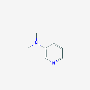 molecular formula C7H10N2 B102484 N,N-dimethylpyridin-3-amine CAS No. 18437-57-5