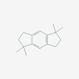 molecular formula C16H22 B102504 3,3,7,7-Tetramethyl-1,2,5,6-tetrahydro-s-indacene CAS No. 17465-54-2