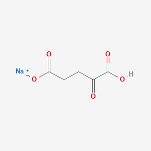 molecular formula C5H4Na2O5 B102506 2-Oxoglutaric acid CAS No. 17091-15-5