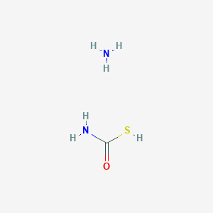 molecular formula CH6N2OS B102509 硫代氨基甲酸铵 CAS No. 16687-42-6