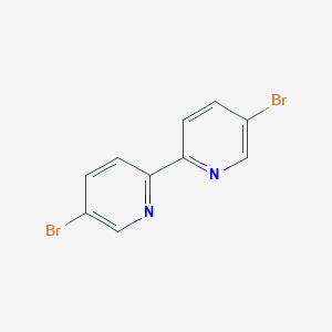 molecular formula C10H6Br2N2 B102527 5,5'-二溴-2,2'-联吡啶 CAS No. 15862-18-7