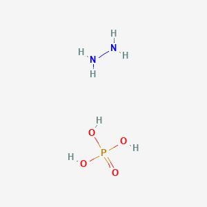 molecular formula H7N2O4P B102528 Hydrazine phosphate CAS No. 15823-35-5