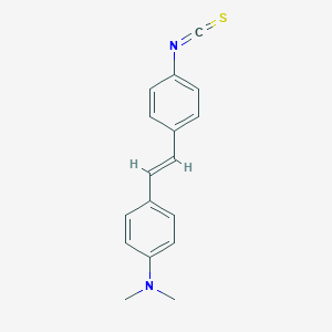 Benzenamine, 4-[2-(4-isothiocyanatophenyl)ethenyl]-N,N-dimethyl-