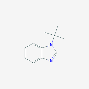 molecular formula C11H14N2 B102534 1-tert-Butyl-1H-benzimidazole CAS No. 17582-96-6
