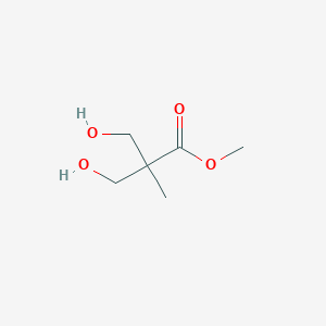molecular formula C6H12O4 B102540 Methyl 2,2-bis(hydroxymethyl)propionate CAS No. 17872-55-8