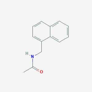 molecular formula C13H13NO B102545 Acetamide, N-(1-naphthalenylmethyl)- CAS No. 19351-91-8