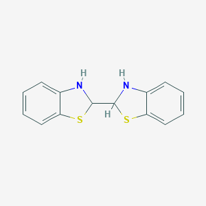 molecular formula C14H12N2S2 B102548 2,2'-联苯并噻唑啉 CAS No. 19258-20-9