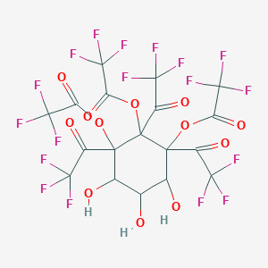 molecular formula C18H6F18O12 B102551 Hexakis(trifluoroacetyl)inositol CAS No. 18686-38-9
