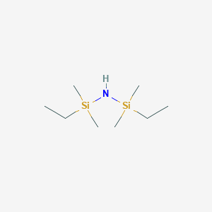 molecular formula C8H23NSi2 B102557 1,3-Diethyl-1,1,3,3-tetramethyldisilazane CAS No. 17882-94-9