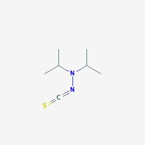 molecular formula C7H14N2S B102558 1,1-Diisopropyl-2-(thioxomethylene)hydrazine CAS No. 17709-98-7