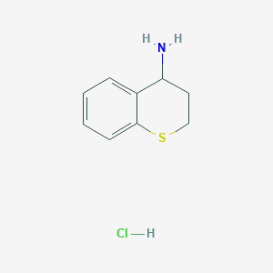 (3,4-Dihydro-2H-1-benzothiopyran-4-yl)ammonium chloride