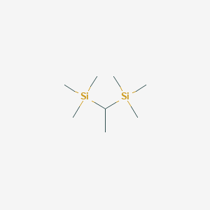 molecular formula C8H22Si2 B102572 Silane, ethylidenebis[trimethyl- CAS No. 18406-29-6