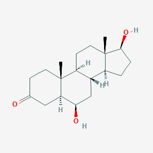 5alpha-Androstan-3-one, 6beta,17beta-dihydroxy-