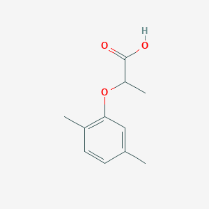 molecular formula C11H14O3 B102579 2-(2,5-Dimethylphenoxy)propanoic acid CAS No. 18996-04-8
