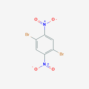 molecular formula C6H2Br2N2O4 B102588 1,4-dinitro-2,5-dibromobenzene CAS No. 18908-08-2
