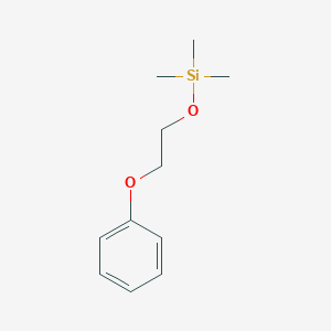 molecular formula C11H18O2Si B102592 Trimethyl(2-phenoxyethoxy)silane CAS No. 16654-47-0