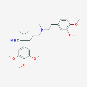 molecular formula C28H40N2O5 B102620 Gallopamil CAS No. 16662-47-8