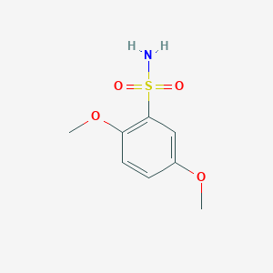 molecular formula C8H11NO4S B102634 2,5-二甲氧基苯磺酰胺 CAS No. 19116-90-6
