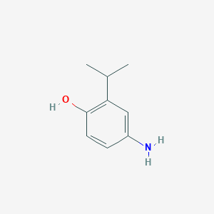 molecular formula C9H13NO B102643 4-Amino-2-isopropylphenol CAS No. 16750-66-6