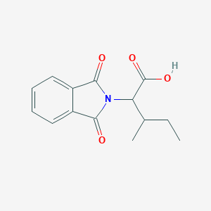 B102645 2-(1,3-Dioxo-1,3-dihydro-2H-isoindol-2-yl)-3-methylpentanoic acid CAS No. 19506-84-4