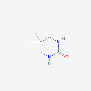 molecular formula C6H12N2O B102646 5,5-Dimethyl-1,3-diazinan-2-one CAS No. 17496-93-4