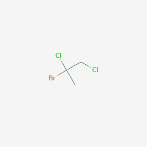 molecular formula C3H5BrCl2 B102648 2-Bromo-1,2-dichloropropane CAS No. 17759-88-5