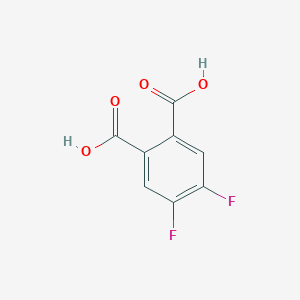 molecular formula C8H4F2O4 B102661 4,5-Difluorophthalic acid CAS No. 18959-31-4