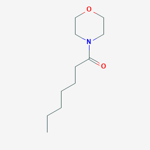 molecular formula C11H21NO2 B102680 4-Heptanoylmorpholine CAS No. 18494-67-2