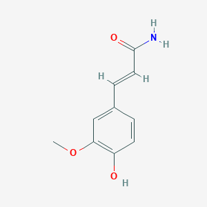molecular formula C10H11NO3 B102684 Ferulamide CAS No. 19272-90-3