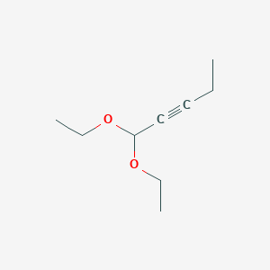B102690 1,1-Diethoxypent-2-yne CAS No. 18229-77-1