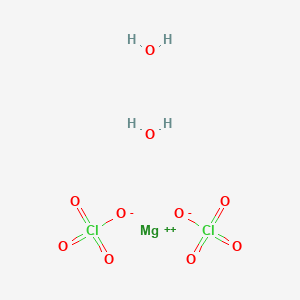 molecular formula Cl2H4MgO10 B102692 Magnesium perchlorate dihydrate CAS No. 18716-62-6