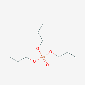 molecular formula C9H21AsO4 B102695 Tripropyl arsenate CAS No. 15606-96-9