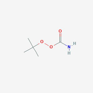 molecular formula C5H11NO3 B102708 Tert-butyl carbamoperoxoate CAS No. 18389-96-3
