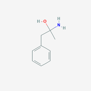 molecular formula C9H13NO B010271 2-Amino-1-phenylpropan-2-ol CAS No. 100033-48-5