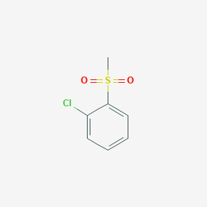 molecular formula C7H7ClO2S B102717 2-Chlorophenyl methyl sulfone CAS No. 17482-05-2