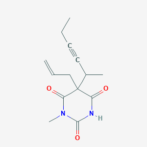molecular formula C14H18N2O3 B102721 Methohexital CAS No. 18652-93-2