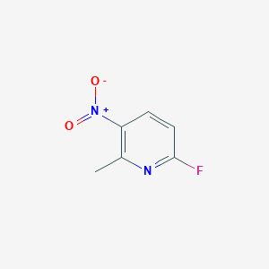 molecular formula C6H5FN2O2 B102729 6-Fluoro-2-methyl-3-nitropyridine CAS No. 18605-16-8