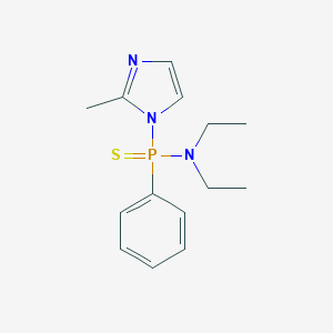 l-N,N-Diethyl-P-(2-methylimidazol-1-yl)-P-(phenyl)phosphinothioic amide