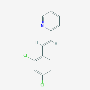 2-[(E)-2-(2,4-dichlorophenyl)ethenyl]pyridine