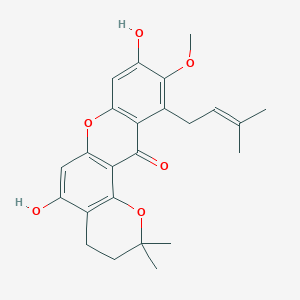 molecular formula C24H26O6 B102770 1-异芒果素 CAS No. 19275-44-6