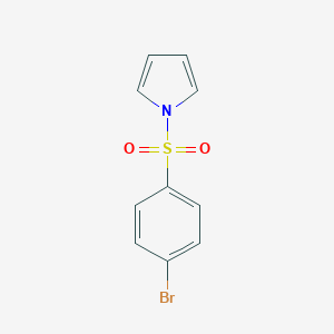 molecular formula C10H8BrNO2S B102771 1-(4-溴苯磺酰基)-1H-吡咯 CAS No. 16851-84-6