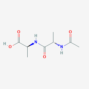 molecular formula C8H14N2O4 B102775 Acetylalanylalanine CAS No. 19245-87-5
