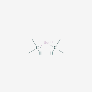 molecular formula C6H14Be B102777 Bis(isopropyl)beryllium CAS No. 15721-33-2