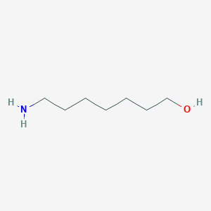 molecular formula C7H17NO B102788 7-Amino-1-heptanol CAS No. 19243-04-0