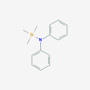 molecular formula C15H19NSi B102790 N-phenyl-N-trimethylsilylaniline CAS No. 17425-91-1