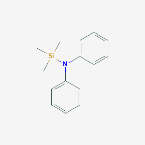 molecular formula C15H19NSi B102790 Silanamine, 1,1,1-trimethyl-N,N-diphenyl- CAS No. 17425-91-1