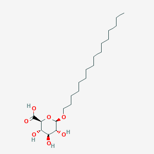 molecular formula C22H42O7 B102797 Pglcua CAS No. 17460-02-5
