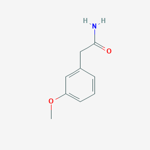 molecular formula C9H11NO2 B102801 2-(3-Methoxyphenyl)acetamide CAS No. 18463-71-3